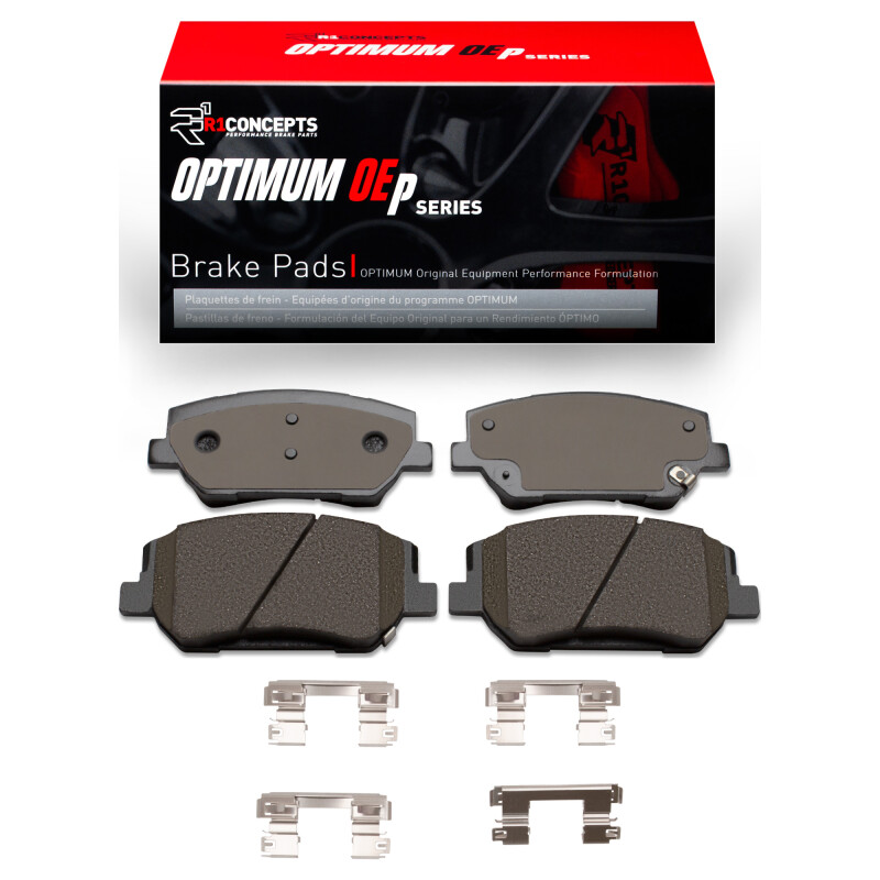 Hyundai Santa Fe Brake Pads - Front - R1 Concepts - Optimum OEp - `19-`20